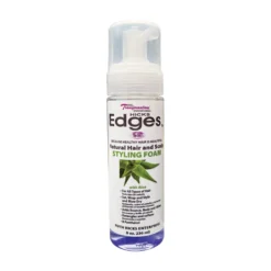 Hick's Edges Natural Hair And Scalp Styling Foam With Aloe