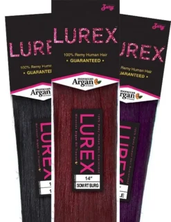 Zury Lurex 100% Premium Remi Human Hair Silky Straight