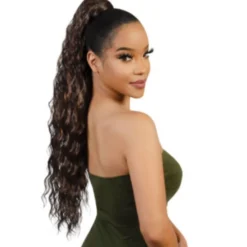 Fashion Source Drawstring Ponytail Collection PHP-TITI WAVE 31" -Luxe Locks Shop ttw