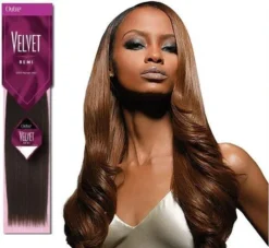 Outre Velvet Remi 100% Human Hair - Yaki Weaving