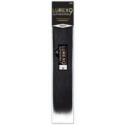 Zury Lurex 9 Clip-On 9 Pc 100% Human Hair -Luxe Locks Shop zury clip extension 1 16 zury sis 100 remy human hair weave lurex clip on 9 pcs 16 18 22 inch 3735485743151